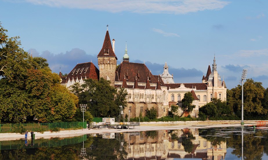 Vajdahunyad Castle, Budapest (City Park), Hungary